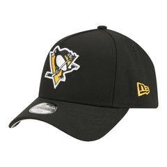 NHL Pittsburgh Penguins New Era Youth 9FORTY A-Frame Adjustable Hat - Black