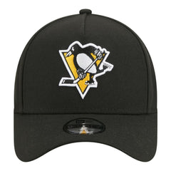 NHL Pittsburgh Penguins New Era Youth 9FORTY A-Frame Adjustable Hat - Black