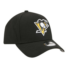 NHL Pittsburgh Penguins New Era Youth 9FORTY A-Frame Adjustable Hat - Black