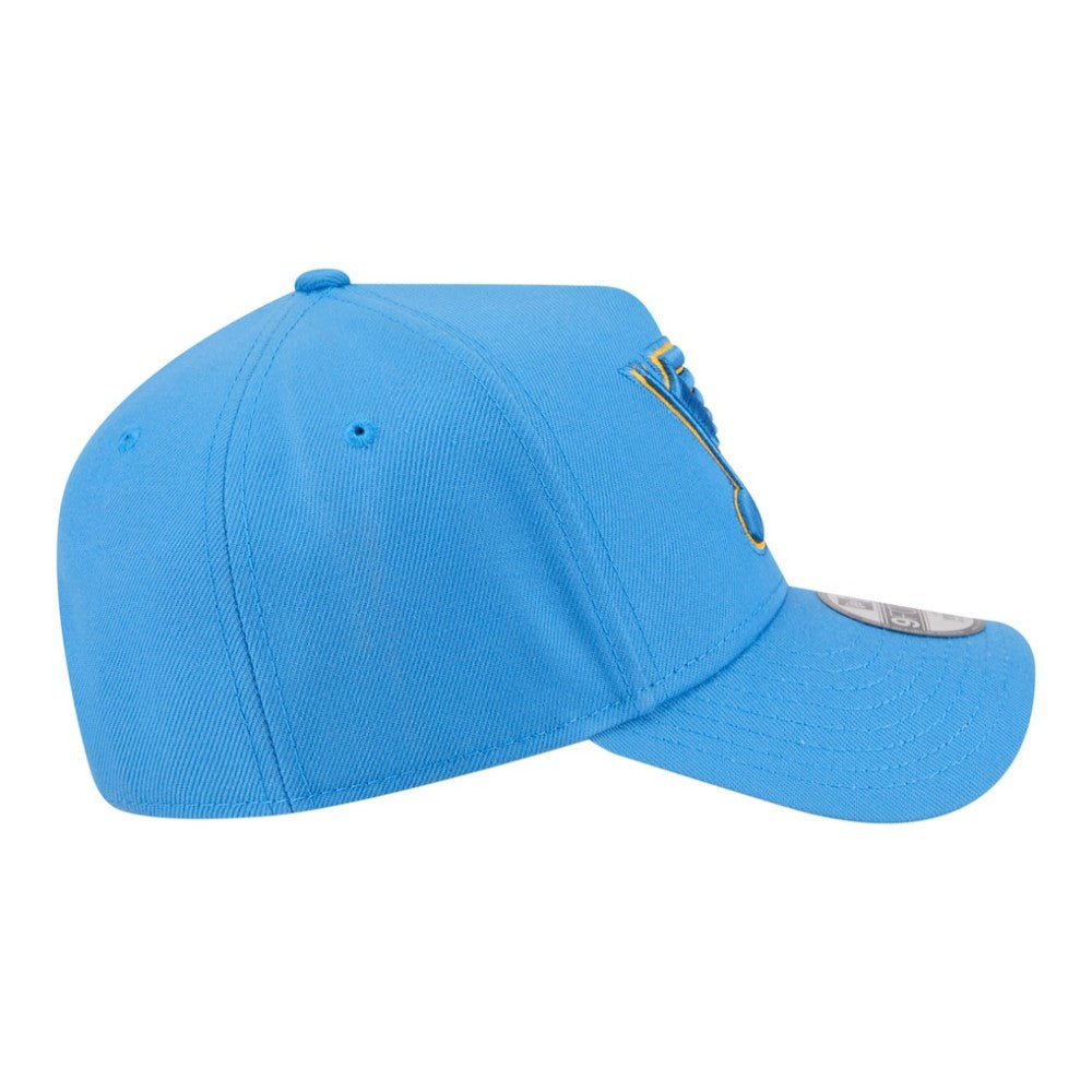 NHL St. Louis Blues New Era Youth 9FORTY A-Frame Adjustable Hat - Blue