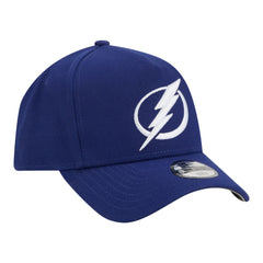 NHL Tampa Bay Lightning New Era Youth 9FORTY A-Frame Adjustable Hat - Blue