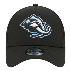NHL Utah Mammoth New Era Youth 9FORTY A-Frame Adjustable Hat - Black