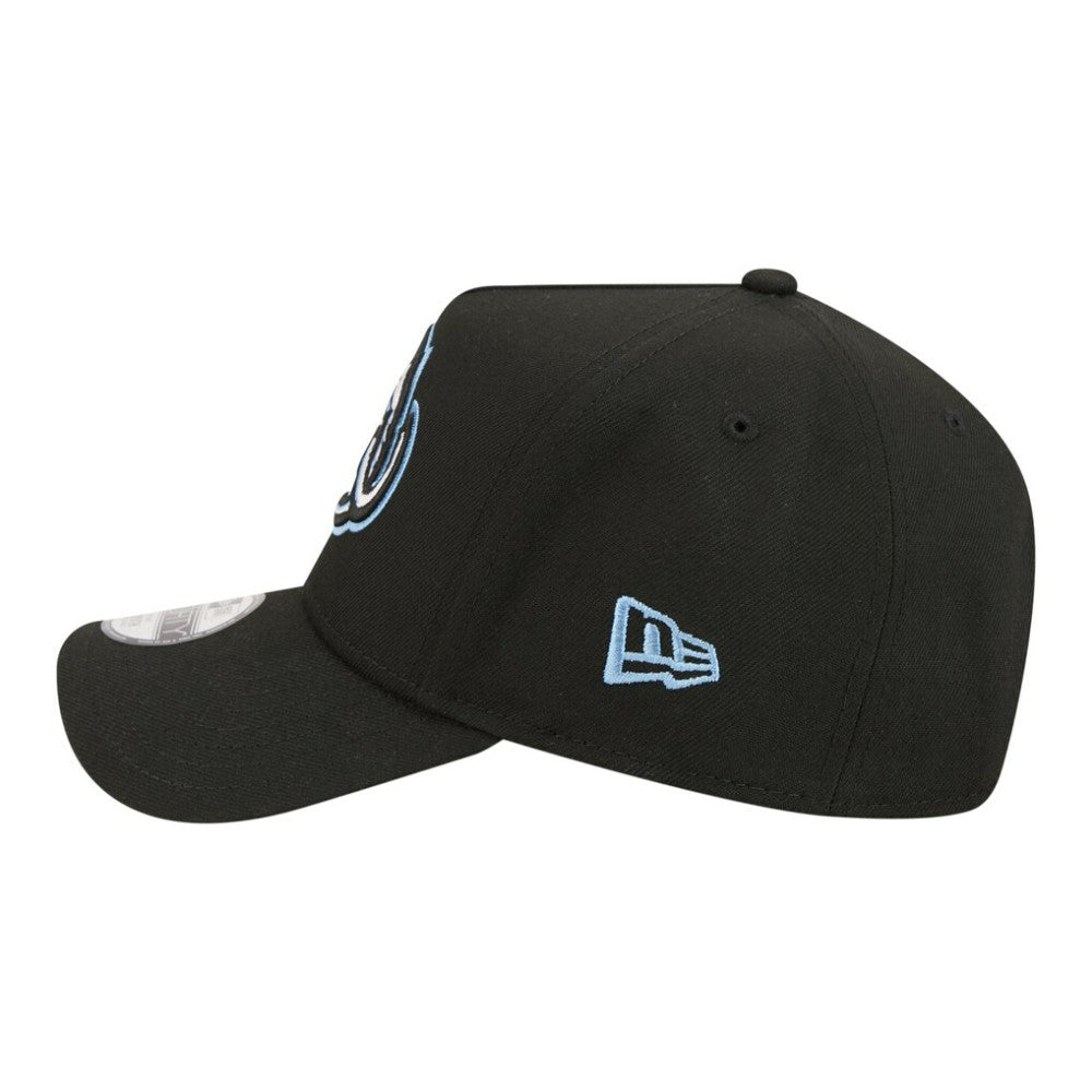 NHL Utah Mammoth New Era Youth 9FORTY A-Frame Adjustable Hat - Black