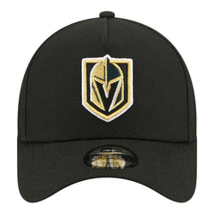 NHL Vegas Golden Knights New Era Youth 9FORTY A-Frame Adjustable Hat - Black