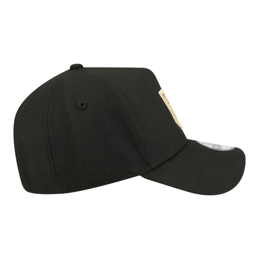 NHL Vegas Golden Knights New Era Youth 9FORTY A-Frame Adjustable Hat - Black