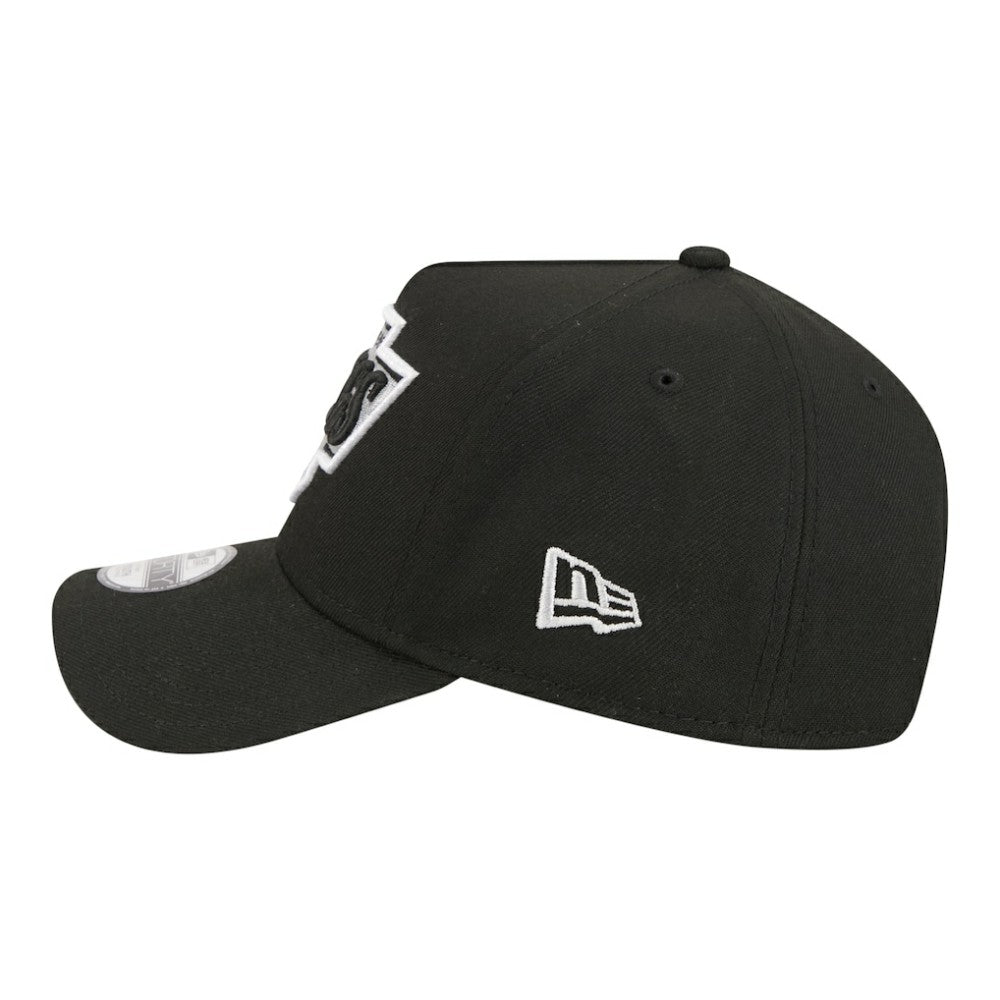 NHL Los Angeles Kings New Era Youth 9FORTY A-Frame Adjustable Hat - Black