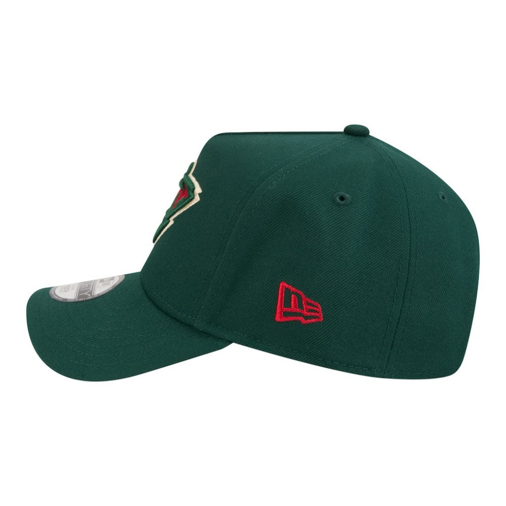 NHL Minnesota Wild New Era Youth 9FORTY A-Frame Adjustable Hat - Green
