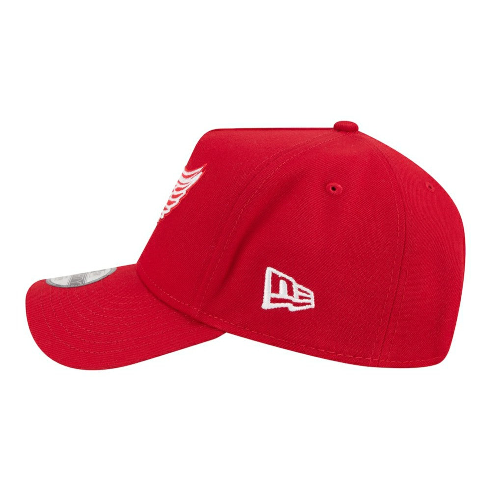 NHL Detroit Red Wings New Era Youth 9FORTY A-Frame Adjustable Hat - Red