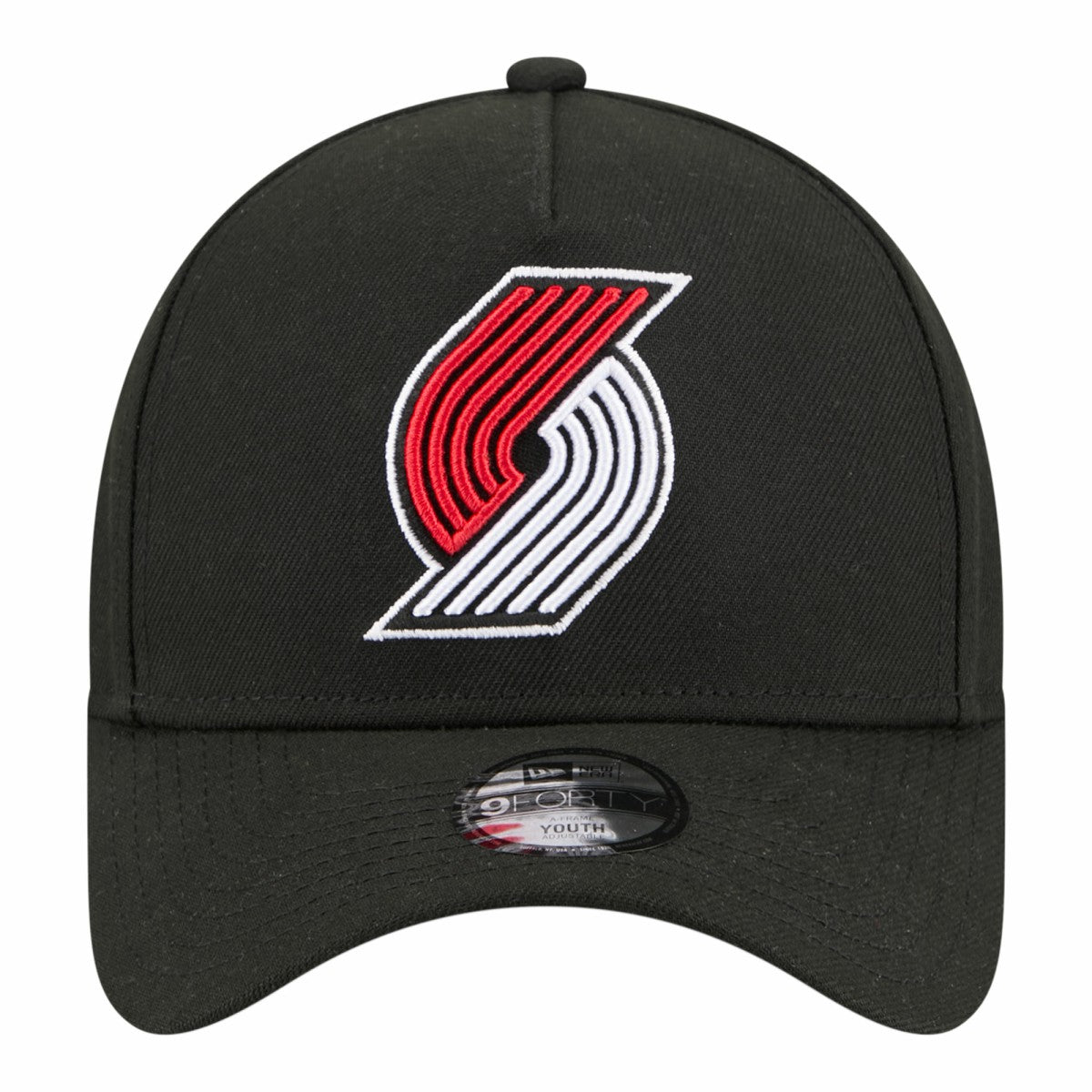 Portland Trail Blazers Youth 9FORTY A-Frame Adjustable Hat Black