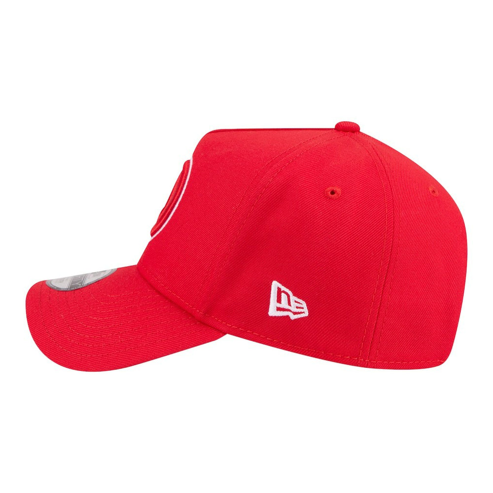Atlanta Hawks Youth 9FORTY A-Frame Adjustable Hat Red