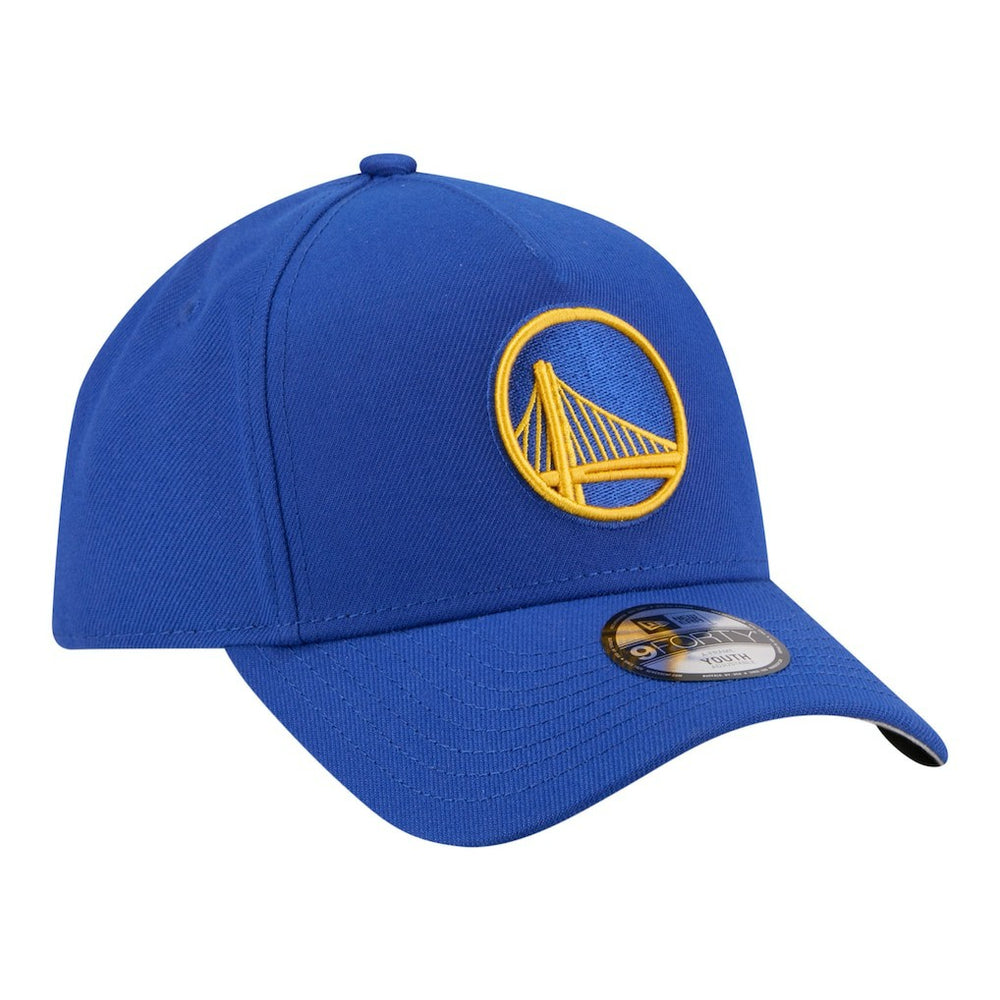 Golden State Warriors Youth 9FORTY A-Frame Adjustable Hat Royal
