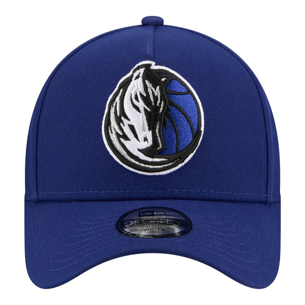 Dallas Mavericks Youth 9FORTY A-Frame Adjustable Hat Navy