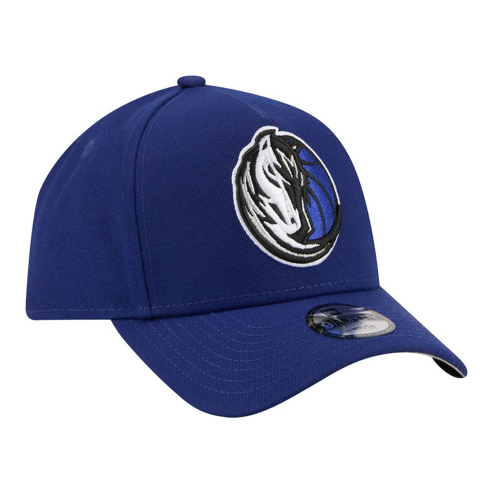 Dallas Mavericks Youth 9FORTY A-Frame Adjustable Hat Navy