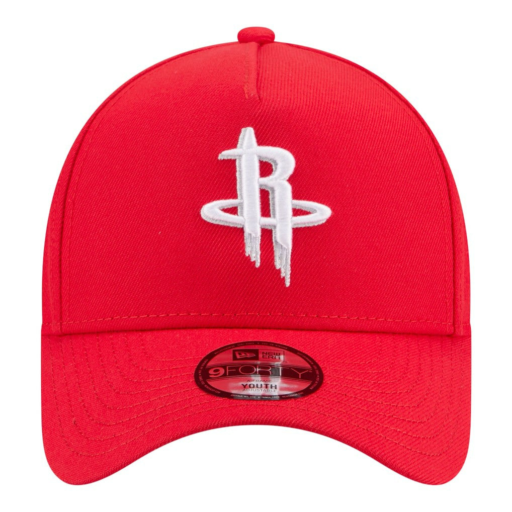 Houston Rockets Youth 9FORTY A-Frame Adjustable Hat Red