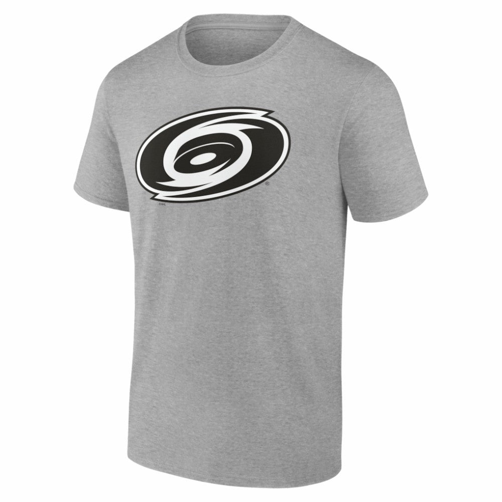 NHL,Custom Carolina Hurricanes Big & Tall Personalized Name & Number Monochrome T-Shirt - Gray
