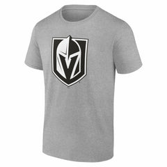NHL,Custom Vegas Golden Knights Big & Tall Personalized Name & Number Monochrome T-Shirt - Gray