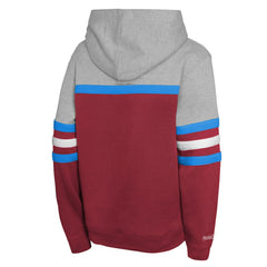 Philadelphia Phillies Mitchell & Ness Youth Cooperstown Head Coach Pullover Hoodie - Red/Grey Hoodies