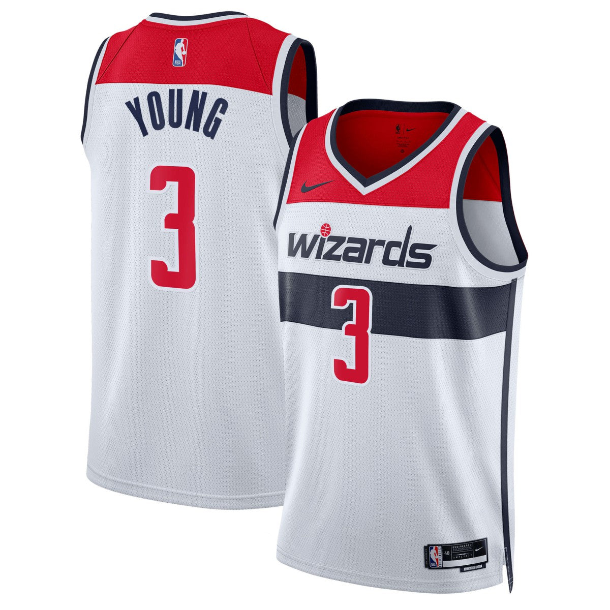 Trae Young Washington Wizards Unisex Swingman Jersey Association Edition White