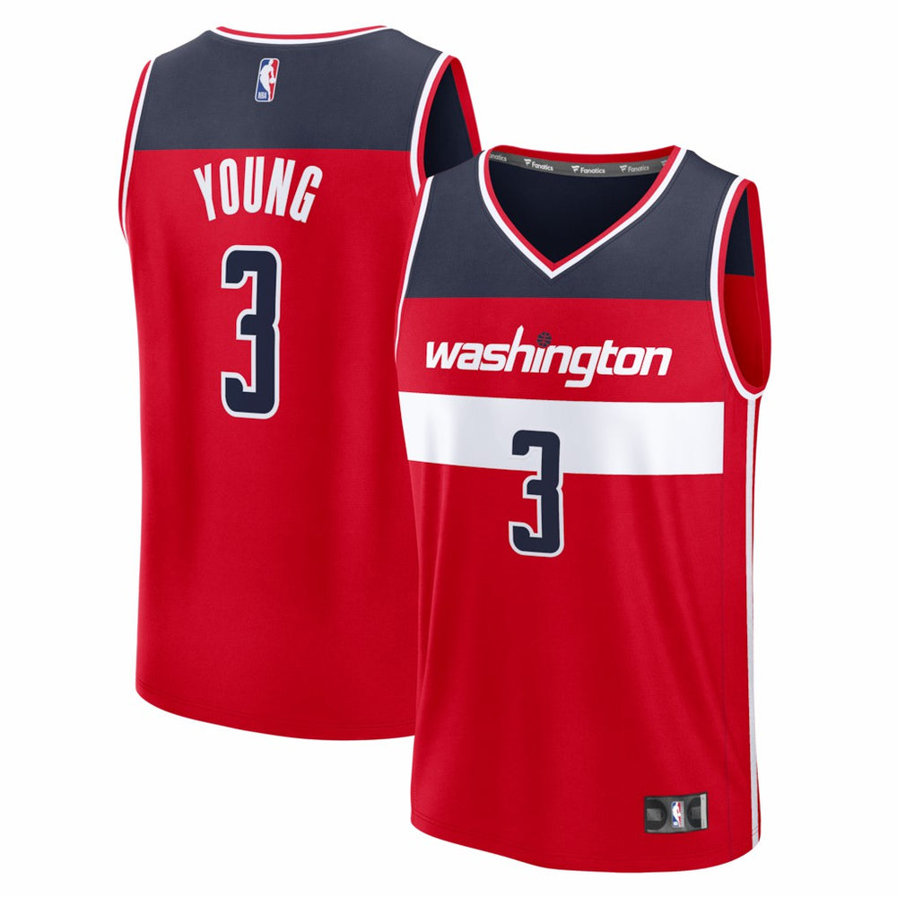 Trae Young Washington Wizards Fast Break Jersey Icon Edition Red