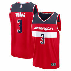Trae Young Washington Wizards Fast Break Jersey Icon Edition Red