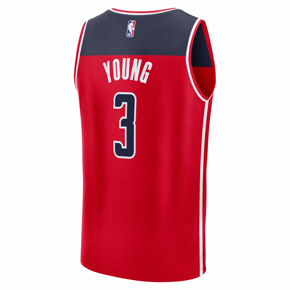 Trae Young Washington Wizards Fast Break Jersey Icon Edition Red