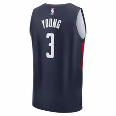 Trae Young Washington Wizards Fast Break Statement Edition Navy