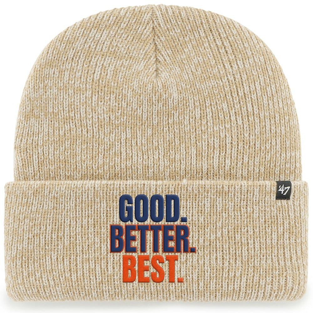 Chicago Bears '47 Good. Better. Best. Cuffed Knit Hat Khaki