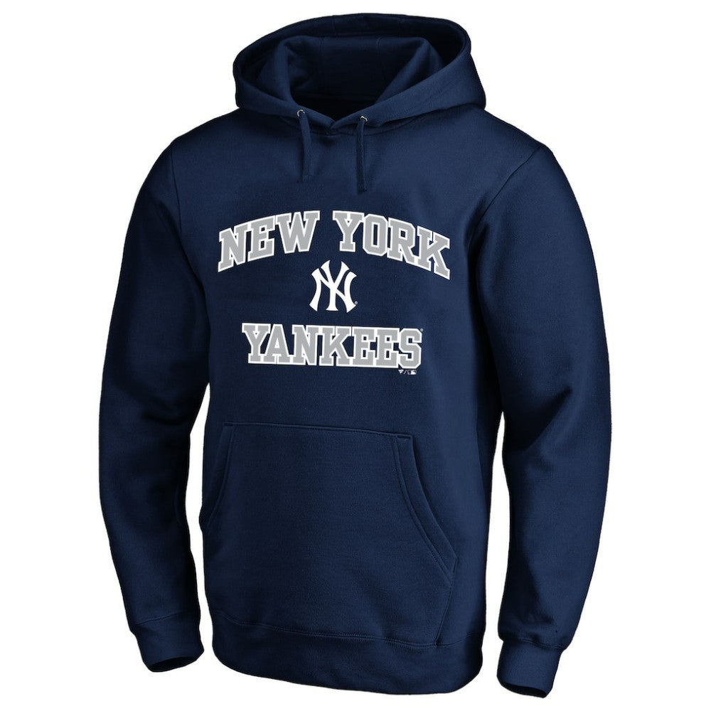 New York Yankees Fanatics Big & Tall Heart & Soul Hoodie - Navy Hoodies