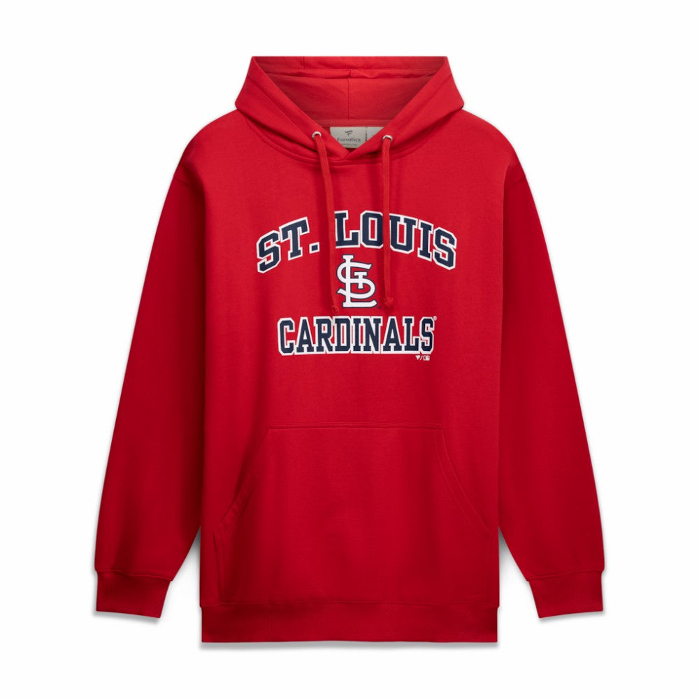 St. Louis Cardinals Fanatics Big & Tall Heart & Soul Hoodie - Red Hoodies
