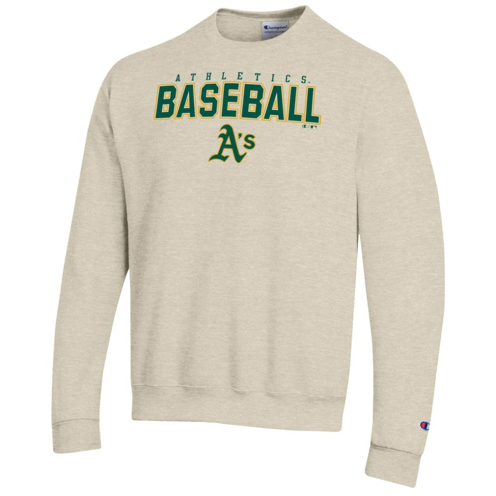 Athletics Champion Eco Powerblend Sweatshirt - Oatmeal Sweatshirts