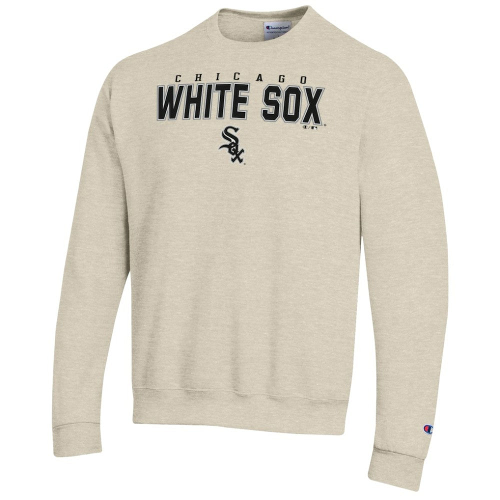 Chicago White Sox Champion Eco Powerblend Sweatshirt - Oatmeal Sweatshirts