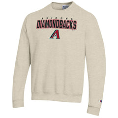 Arizona Diamondbacks Champion Eco Powerblend Sweatshirt - Oatmeal Sweatshirts