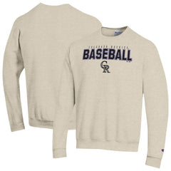 Colorado Rockies Champion Eco Powerblend Sweatshirt - Oatmeal Sweatshirts