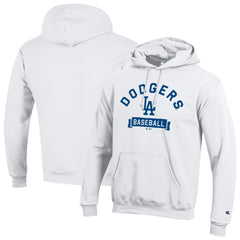 Los Angeles Dodgers Champion Eco Powerblend Hoodie - White Hoodies