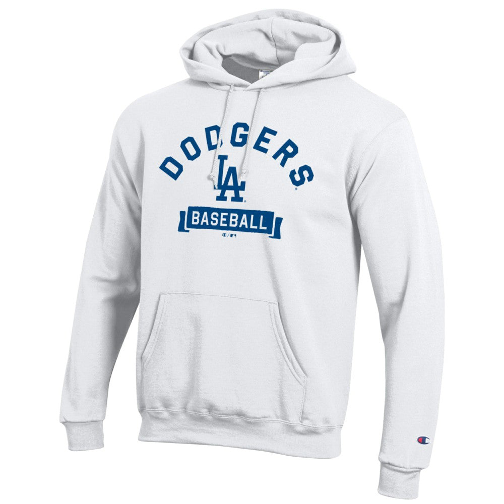 Los Angeles Dodgers Champion Eco Powerblend Hoodie - White Hoodies