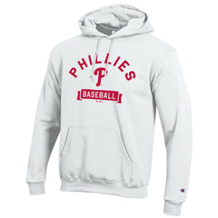 Philadelphia Phillies Champion Eco Powerblend Hoodie - White Hoodies
