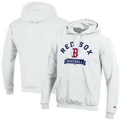 Boston Red Sox Champion Eco Powerblend Hoodie - White Hoodies