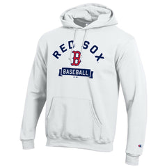 Boston Red Sox Champion Eco Powerblend Hoodie - White Hoodies