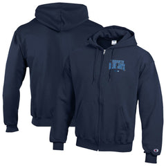 Toronto Blue Jays Champion Eco Powerblend Full-Zip Hoodie - Navy Hoodies