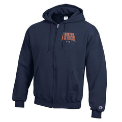 Houston Astros Champion Eco Powerblend Full-Zip Hoodie - Navy Hoodies