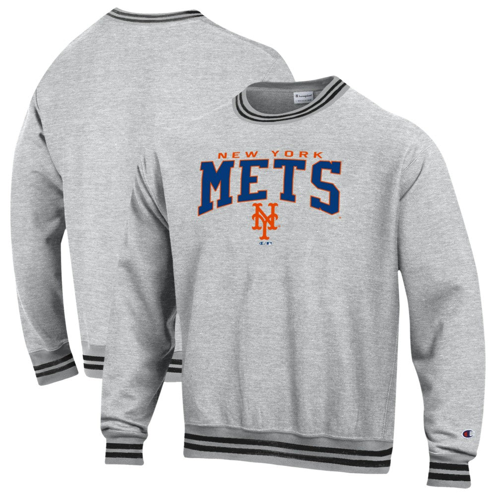 New York Mets Champion Reverse Weave Sweatshirt - Black Sweatshirts