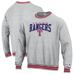 Texas Rangers Champion Reverse Weave Sweatshirt - Red Sweatshirts