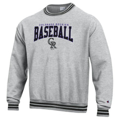 Colorado Rockies Champion Reverse Weave Sweatshirt - Black Sweatshirts