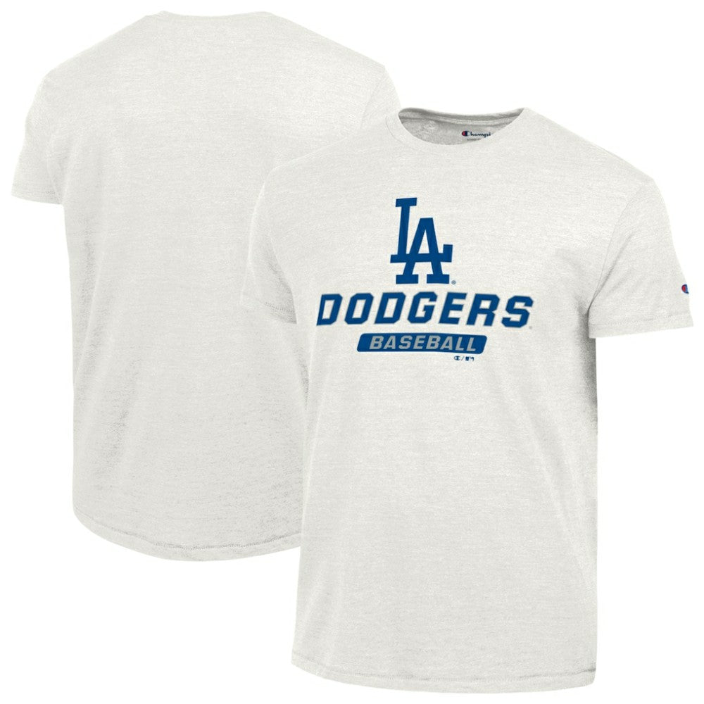 Los Angeles Dodgers Champion Ultimate Tri-blend T-Shirt - White T-shirts