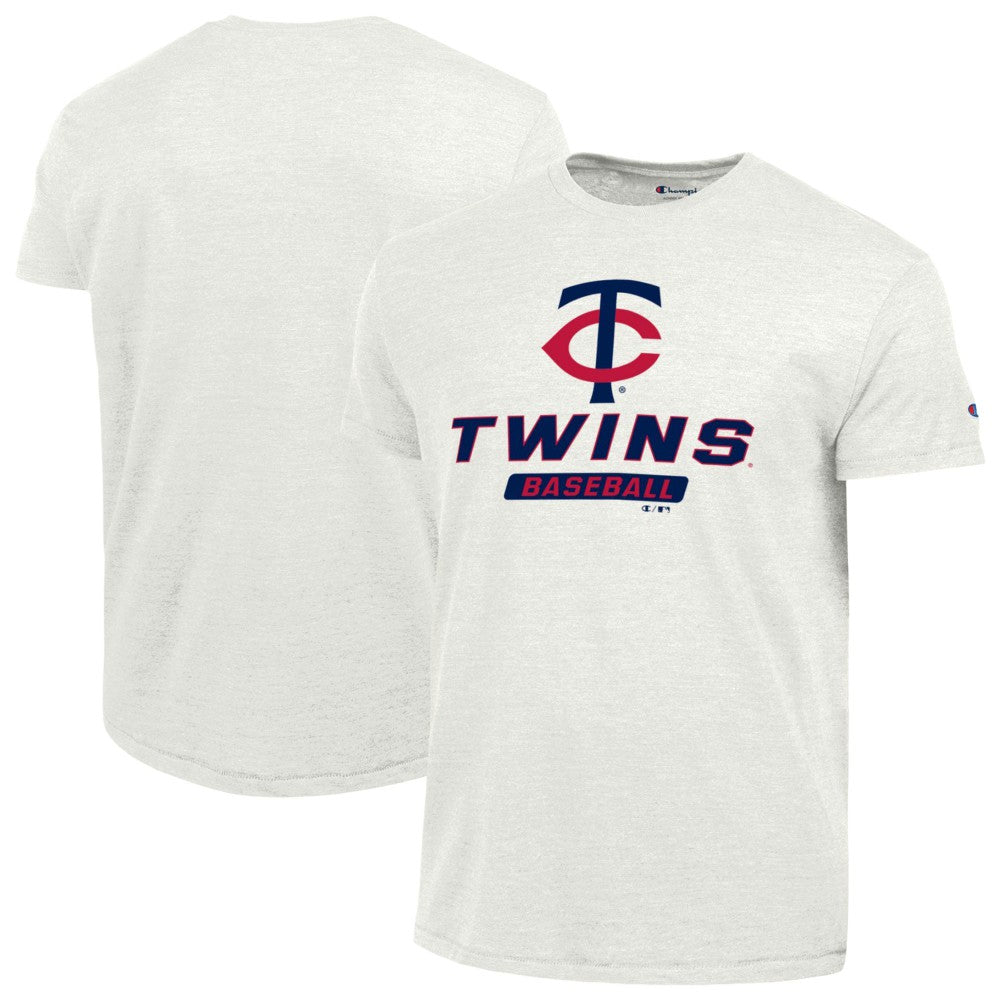 Minnesota Twins Champion Ultimate Tri-blend T-Shirt - White T-shirts