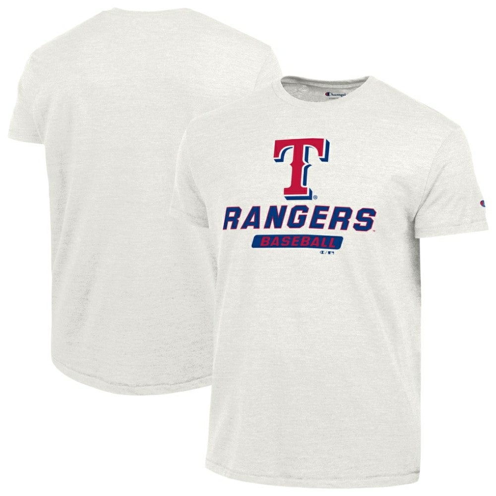 Texas Rangers Champion Ultimate Tri-blend T-Shirt - White T-shirts