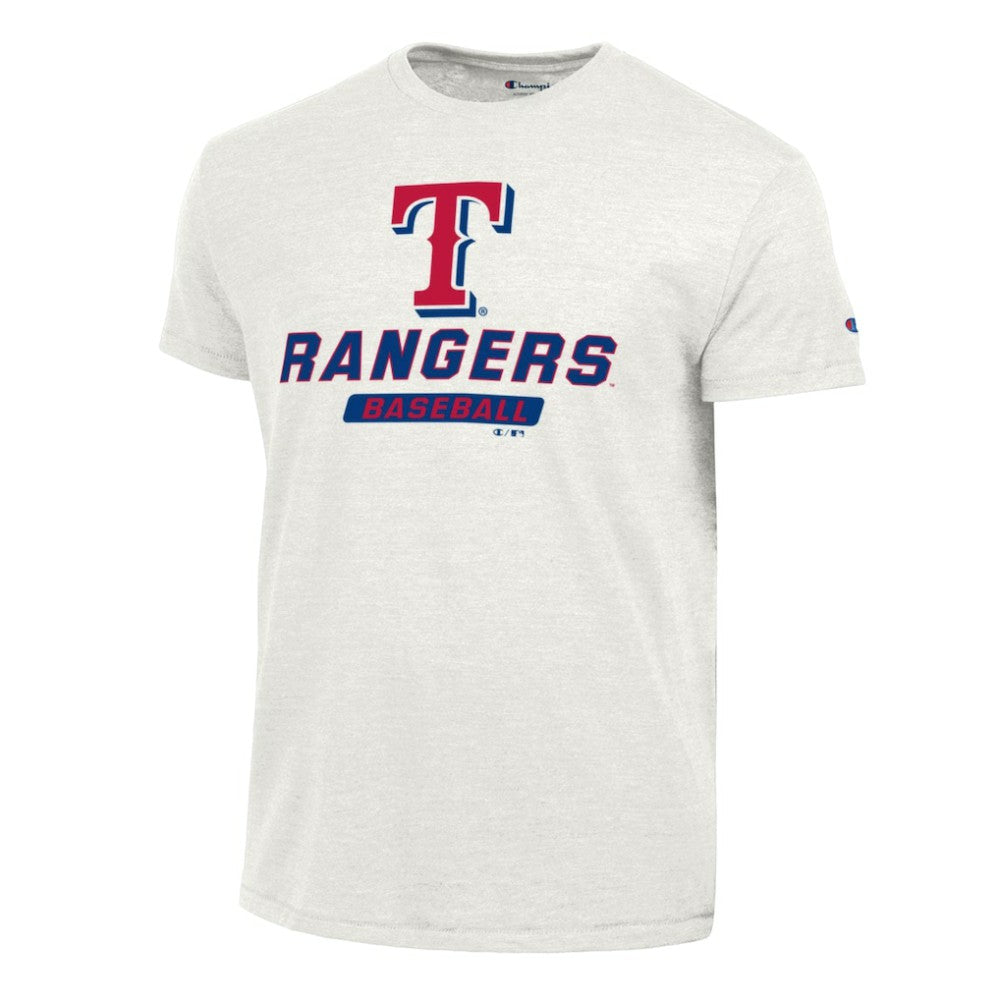 Texas Rangers Champion Ultimate Tri-blend T-Shirt - White T-shirts