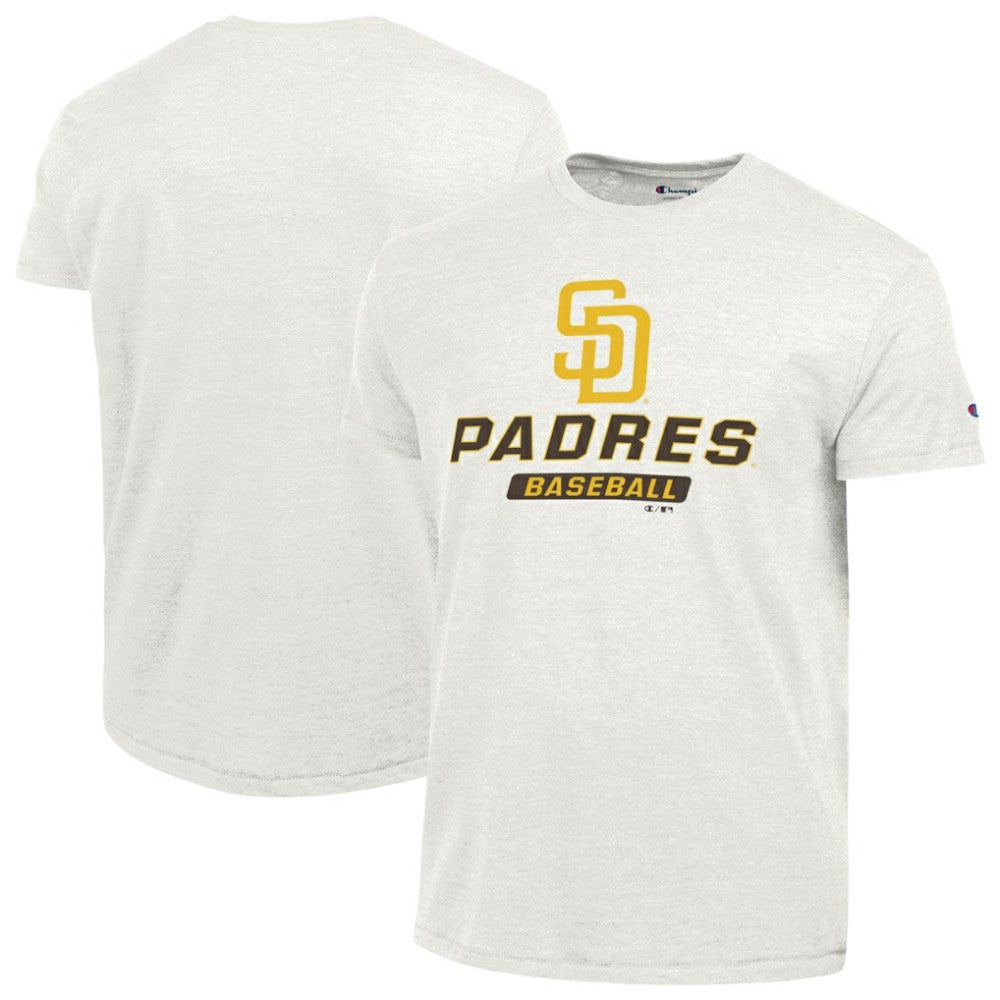 San Diego Padres Champion Ultimate Tri-blend T-Shirt - White T-shirts