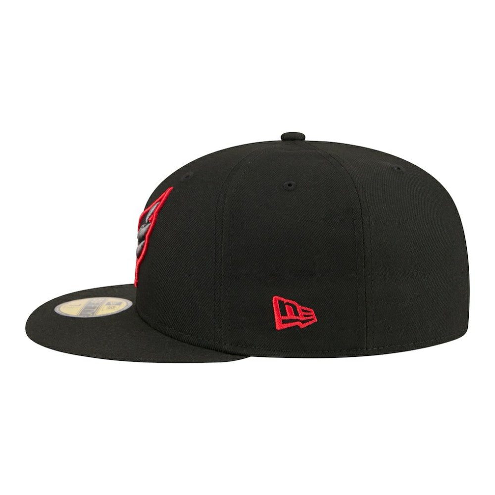 NHL Washington Capitals New Era Color Pop 59FIFTY Fitted Hat - Black