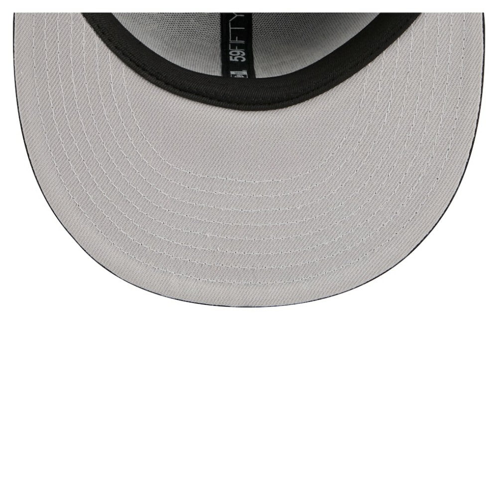 NHL Edmonton Oilers New Era Color Pop 59FIFTY Fitted Hat - Black